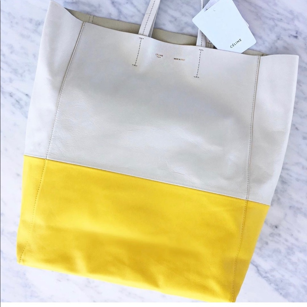 Celine vertical bi-cabas tote